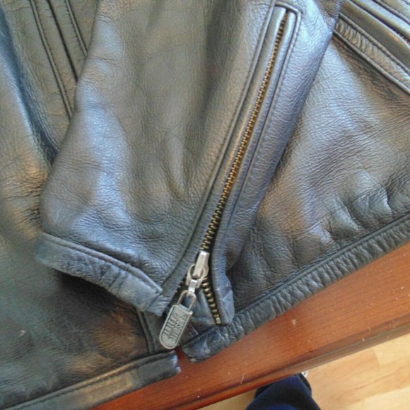 Harley Davidson Leather Womens Jacket EXC.. - Picture 4 of 7